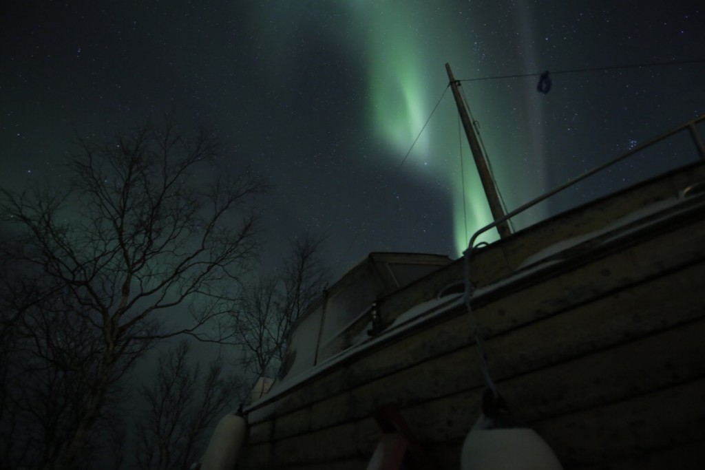 Auroras boreales desde Abisko, Suecia