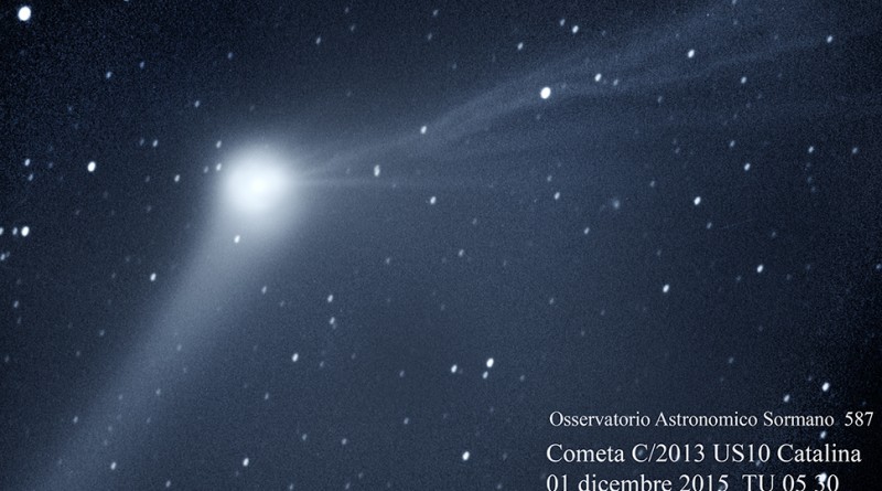 El Cometa C/2013 US10 (Catalina) desde Italia