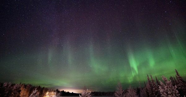 Auroras boreales desde Finlandia