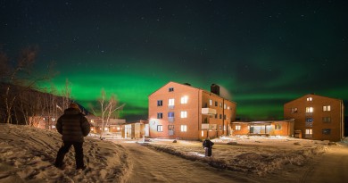 Auroras boreales desde Abisko, Suecia