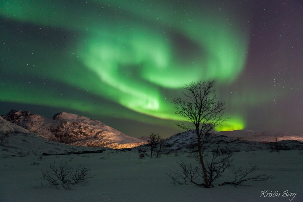 Auroras boreales desde Tromsø, Noruega