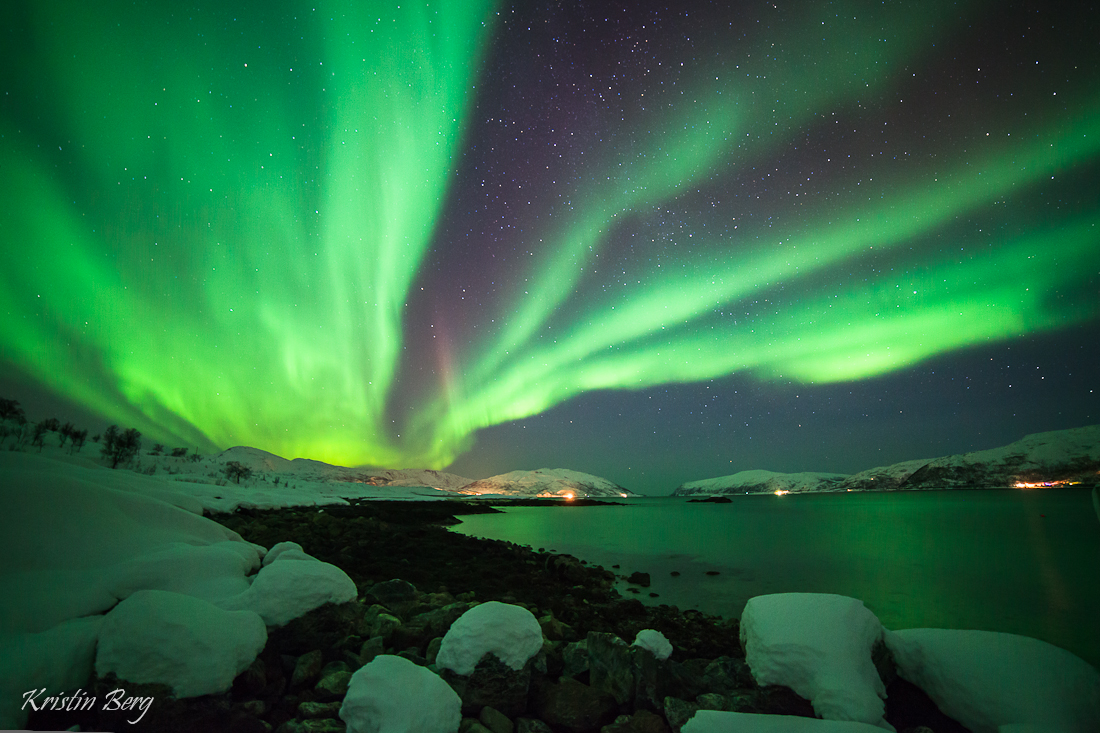 Auroras boreales desde Tromsø, Noruega