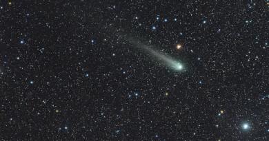 El Cometa C/2013 US10 Catalina y el cúmulo abierto IC361