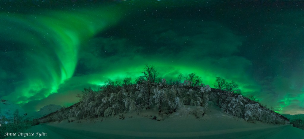 Auroras boreales desde Kvaløya, Noruega