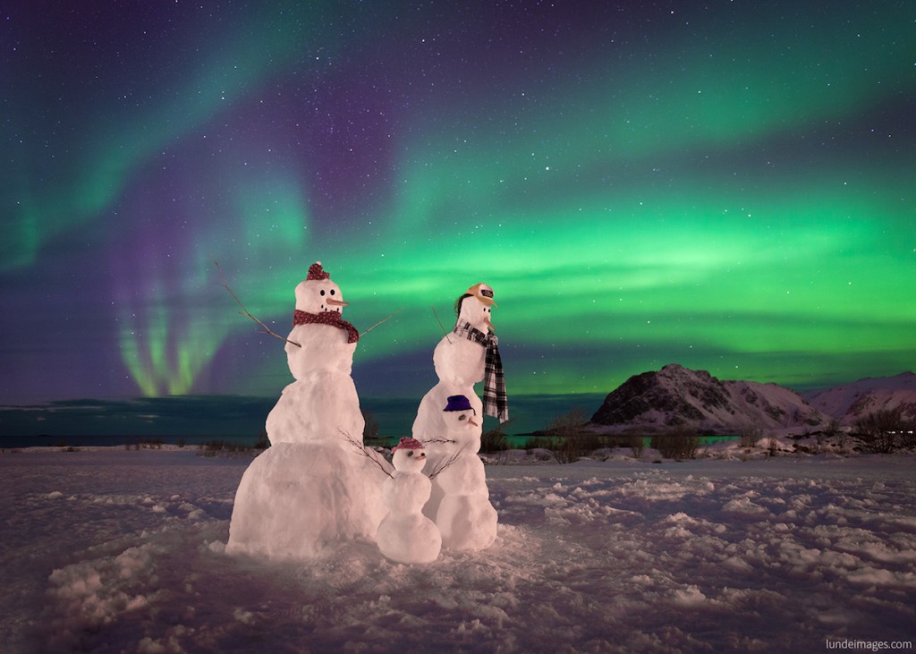 Auroras boreales desde Vesterålen, Noruega