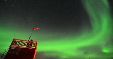 Auroras boreales desde Abisko, Suecia