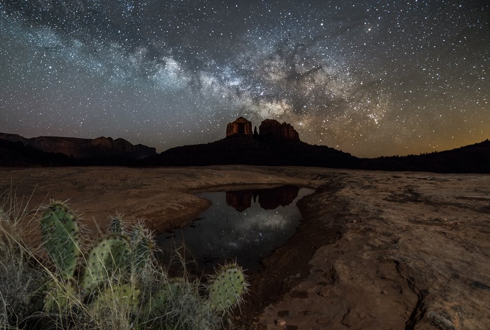 La Vía Láctea desde Arizona (Estados Unidos)