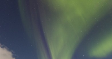 Auroras boreales desde Kiruna, Suecia
