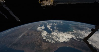 Imagen de México desde la Estación Espacial Internacional