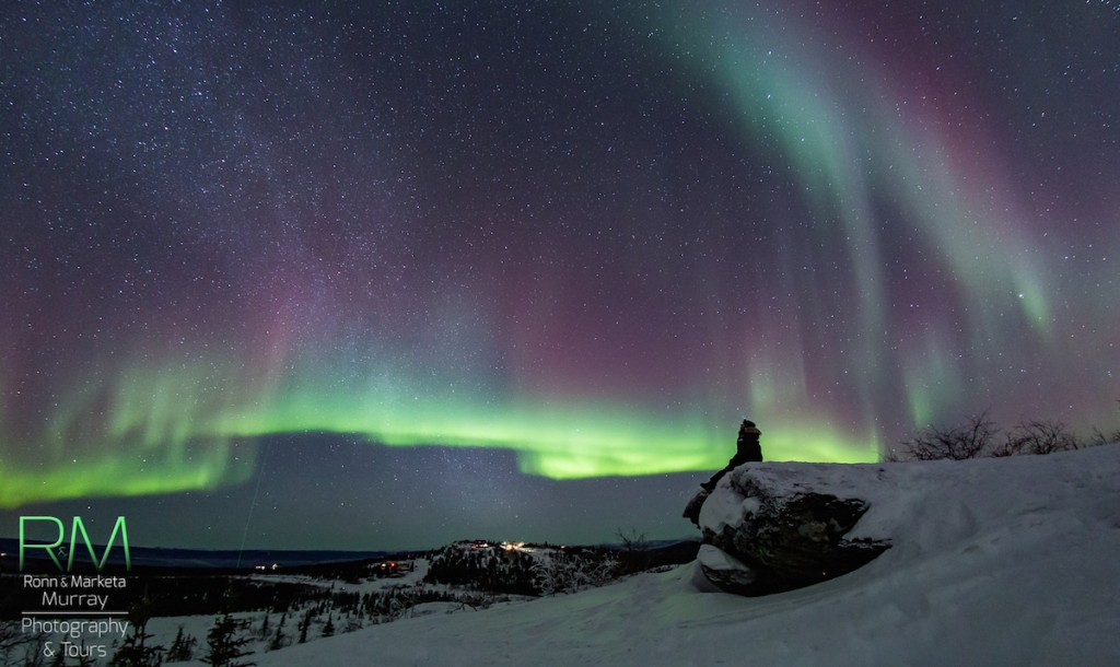 Auroras boreales desde Alaska