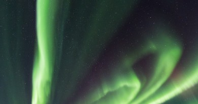 Auroras boreales desde Alaska