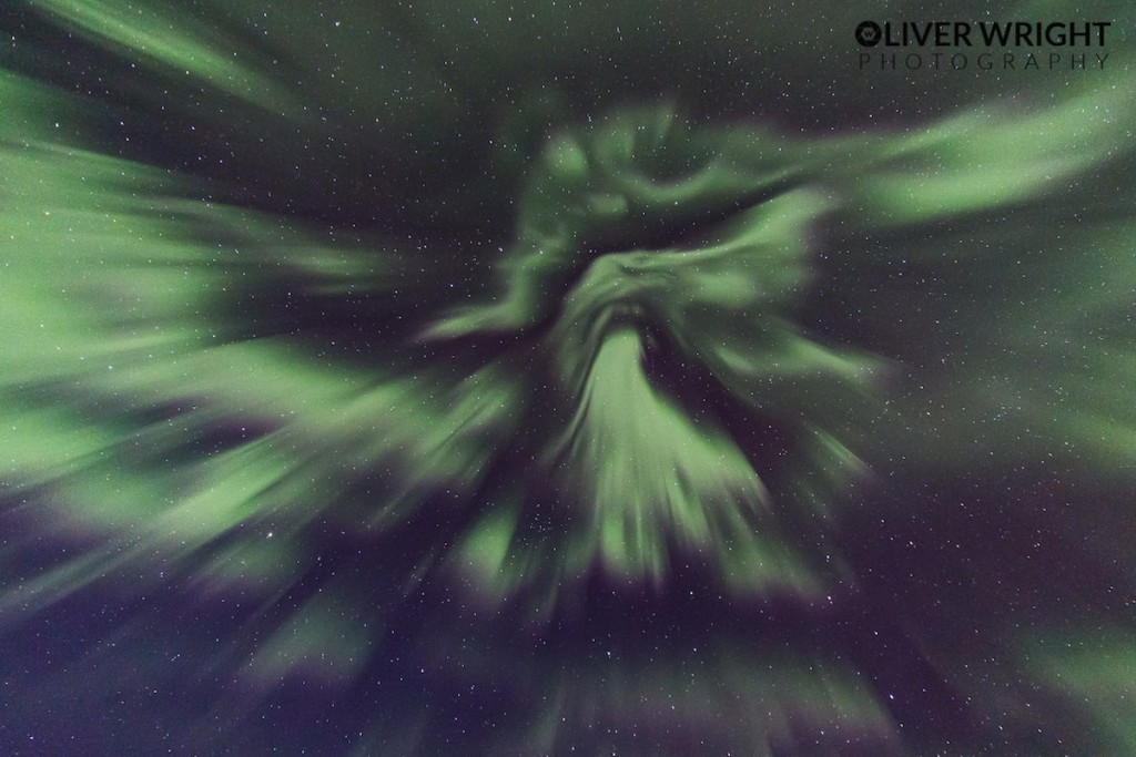 Auroras boreales desde Suecia