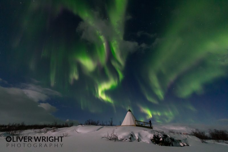 Auroras boreales desde Abisko, Suecia