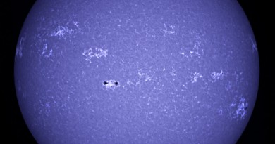 Imagen del Sol desde Arizona, Estados Unidos