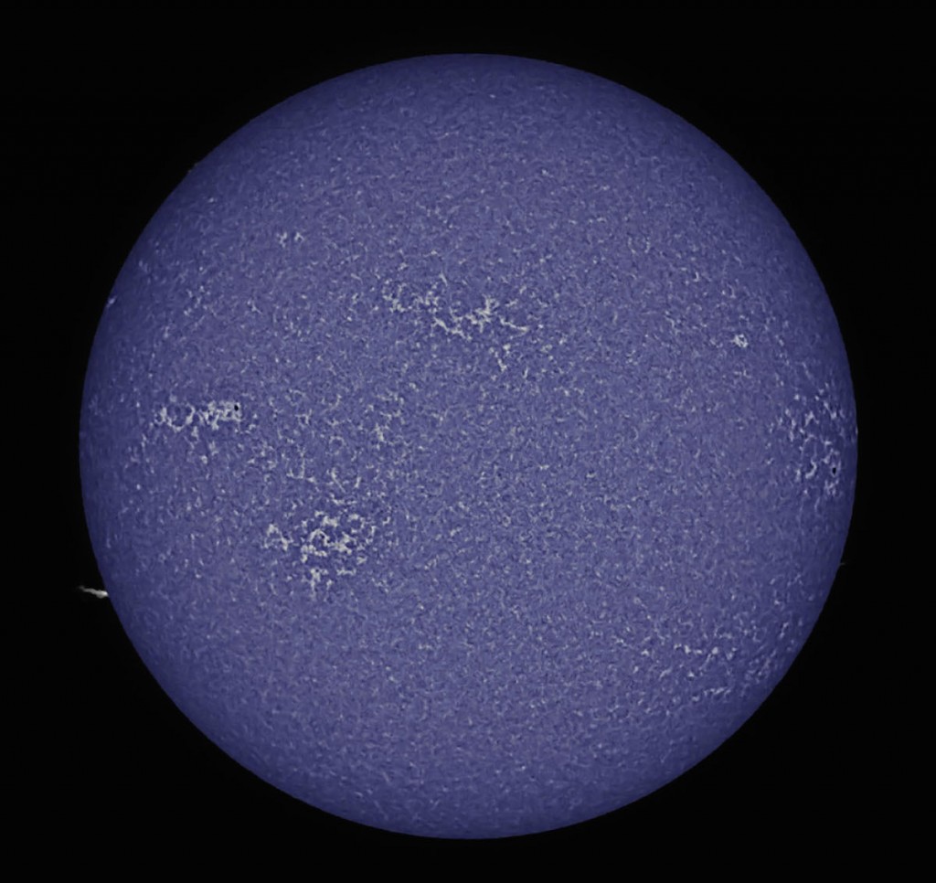 Imagen del Sol tomada desde Arizona, Estados Unidos