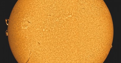 Imagen del Sol tomada desde Arizona, Estados Unidos