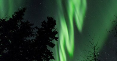 Auroras boreales desde Alaska