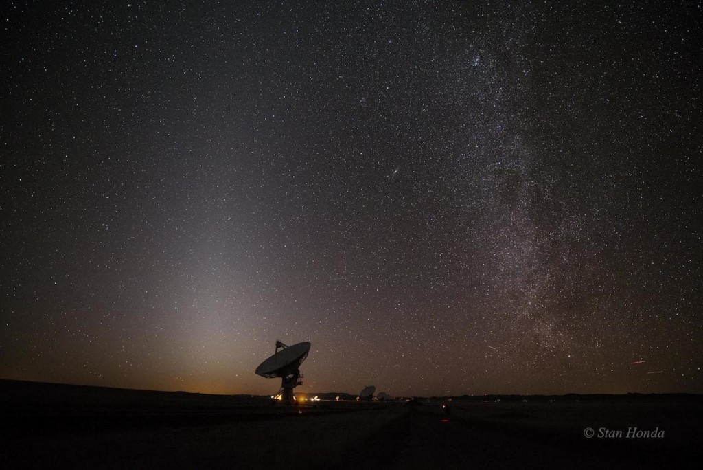 La Vía Láctea desde Nuevo México, Estados Unidos