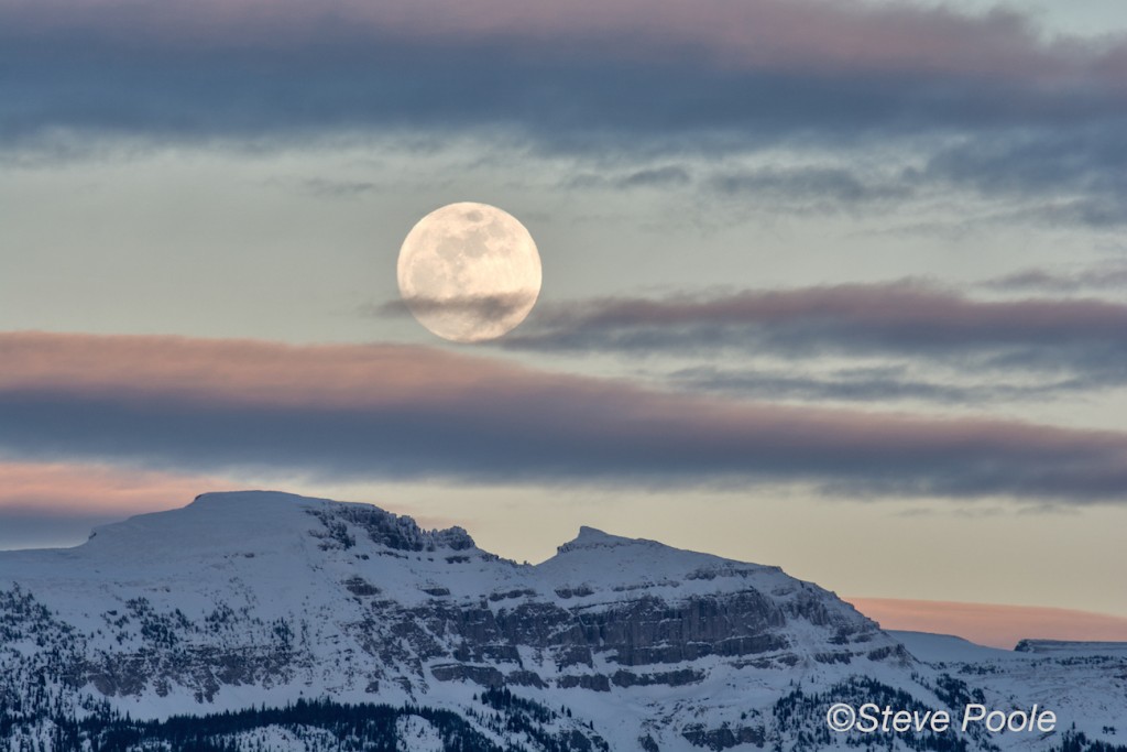 La Luna desde Wyoming, Estados Unidos