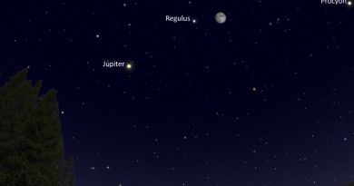 Esta noche se podrá ver la conjunción de la Luna y Regulus