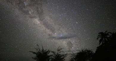 Imagen de la Vía Láctea desde Indonesia