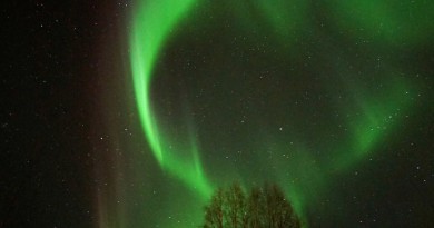 Auroras boreales desde Finlandia