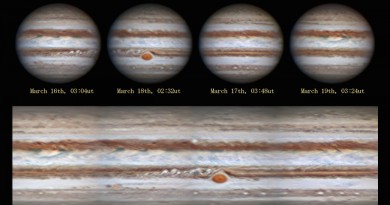 Imágenes de Júpiter tomadas desde Puerto Rico