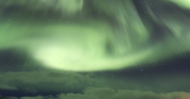 Auroras boreales desde Senja, Noruega