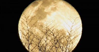 La salida de la Luna desde Caracas, Venezuela