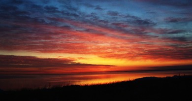 El amanecer desde Minnesota, Estados Unidos