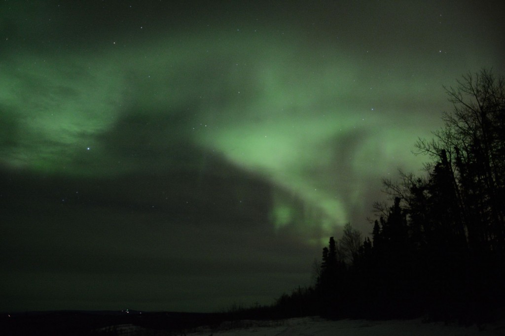 Auroras boreales desde Fairbanks, Alaska