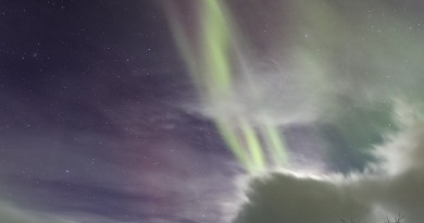 Auroras boreales desde Abisko, Suecia