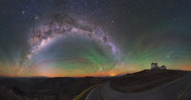 La Vía Láctea desde Atacama, Chile