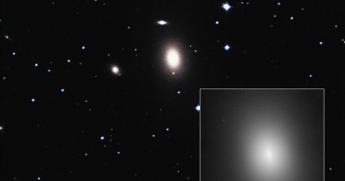 Descubren un agujero negro supermasivo en un lugar inesperado