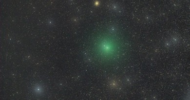 El Cometa 252P/LINEAR y el cúmulo globular M14