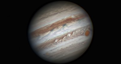 Imagen de Júpiter tomada desde Puerto Rico