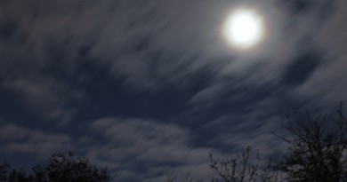 Júpiter y la Luna desde Castleford, Inglaterra