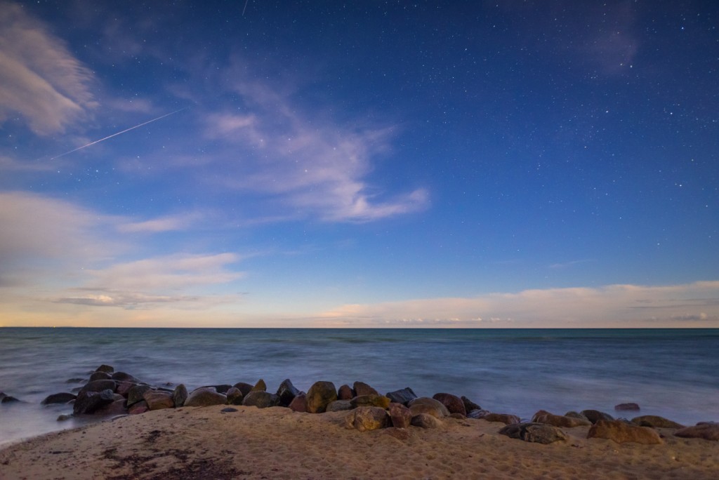 Imagen de un meteoro desde Kiel, Alemania