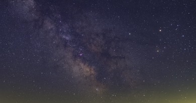 El Cometa 252P/LINEAR, Saturno, Marte, Antares y la Vía Láctea desde Canadá