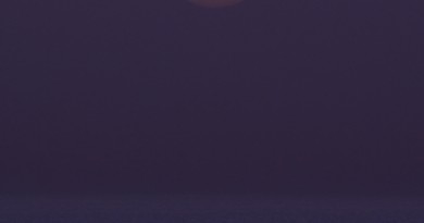 La puesta de Sol con la región activa 2529 visible desde Malta