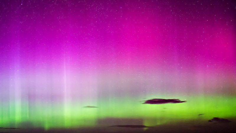Auroras boreales desde Irlanda del Norte