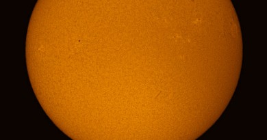 Imagen del Sol desde Quebec, Canadá