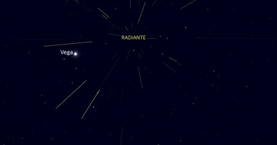 La lluvia de meteoros de las Líridas alcanzará su máximo la madrugada del 22 de abril