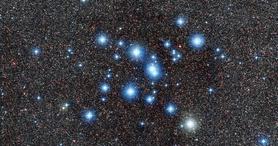Messier 7: el brillante cúmulo estelar de la constelación de Escorpio