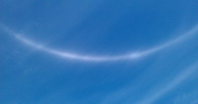 Círculo parhélico desde Inglaterra