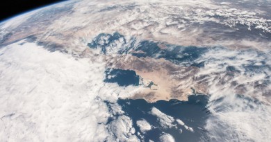 La península de Baja California y el noroeste de México desde la ISS