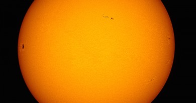 Imagen del Sol y la región activa 2546