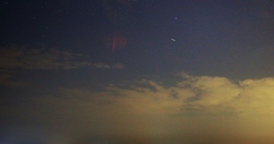 Espectros rojos desde Fürstenfeldbruck, Alemania