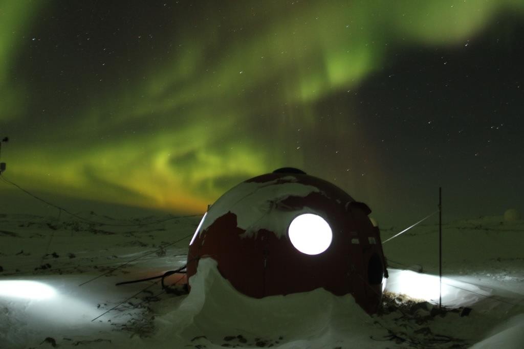Auroras australes desde la Antártida