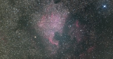 La Nebulosa de Norteamérica y la Nebulosa del Pelícano